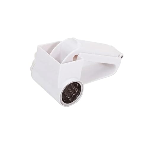 Rallador giratorio multipropósito con tambores de acero inoxidable miniatura 1