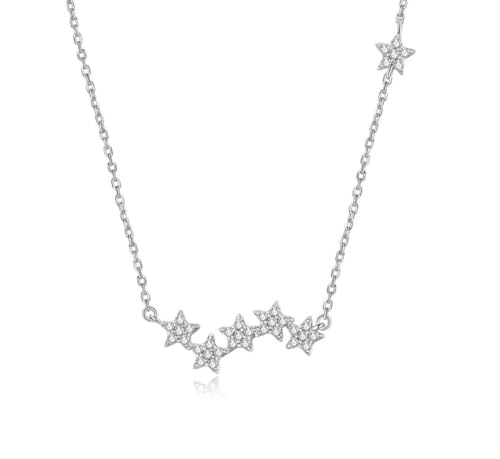 Collier de pendentif étincelant symbole d'amour éternel pour mariée et mères de famille