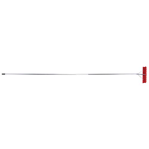 Extreme Max 5600.3262 Poly Roof Rake With 23 Inch Blade,Red thumb #1
