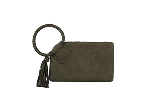 Image of Womens Clutch Purse Wristlet Wallet Evening w /Hand Strap Casual Formal Vegan Leather - Metro Muse