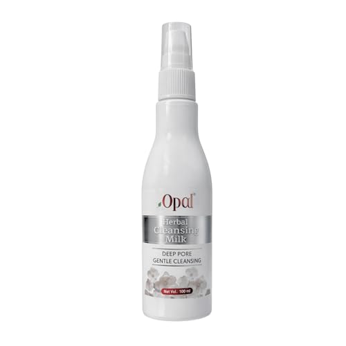 Image of OPAL Lotion Herbal Cleansing Milk | Deep Pore & Gentle | Enriched with Natural Extracts | Nourishing & Hydrating | Suitable for Face, Body, and Hands (100 ML)