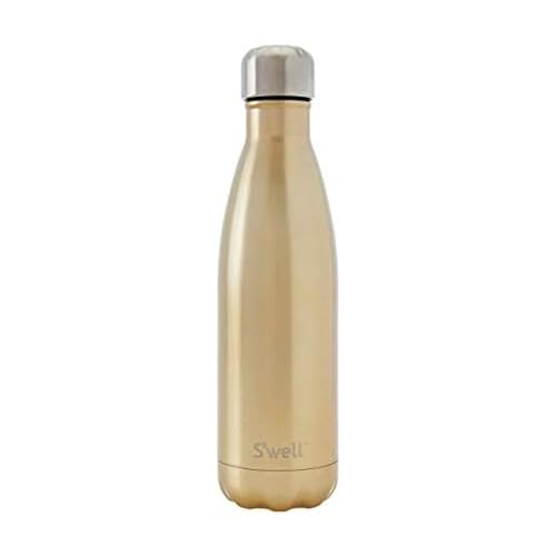 S'well Vacuum Insulated Stainless Steel Water Bottle, 25 oz, Sparkling Champagne