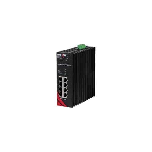 Red Lion Controls N-Tron 1000-POE4+ Inyector PoE+ de 4 Puertos Gigabit miniatura 1