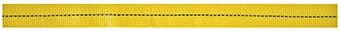 0.68 in. x 300 ft. Tubular Webbing- Yellow