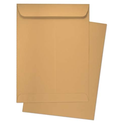 JAGMOOLYA PRODUCTS Brown Craft Paper Poly Envelopes Mailer, Self Seal, Shipping 100% Recyclable, Reusable Packaging Great Idea for T-shirt Clothing Bag - 7x9 inches (50)-image-19
