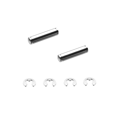 namroh.HC 2x Bolts with 4x Circlips compatible for La Pavoni Professional Europiccola Stradivari Romantica Milano Esperto Expo