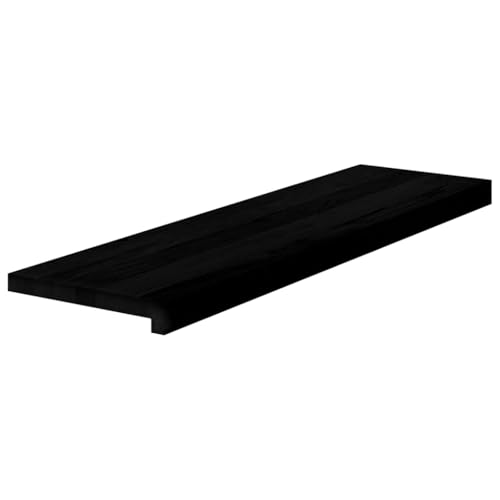 vidaXL Treppenstufen 8 STK. Dunkelbraun 90x30x2 cm Massivholz Eiche, Treppenstufe für Holztreppen, Treppenstufe Holz, Fenstersims, Treppenstufe Eiche