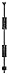 Acorn Manufacturing ALEP Black Security Bolt Acorn