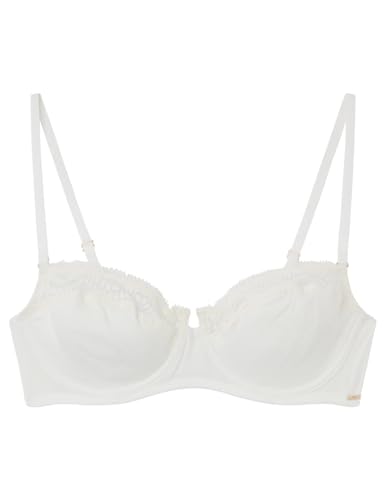 Women'secret Pretty Sujetador Balconette algodón Marfil, Blancanieves, 90C para Mujer