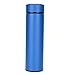 KUIKUI Butelka Ze Stali Nierdzewnej Izolowana Termos Spożywczy Butelka Termos Butelki Wody Wielokrotnego Użytku Szczelne 500 ML(Blue)