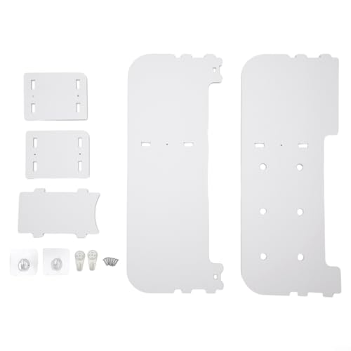 Organiza tu sala de estar con este estante de almacenamiento de perforaciones para decodificadores y enrutadores (50 cm)