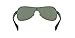 Ray-Ban RB3471 Shield Sunglasses, Gunmetal/Dark Green, 32 mm