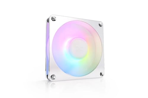Ventilador de metal Alphacool Apex Stealth 120mm cromo con diseño exclusivo silencioso para PC