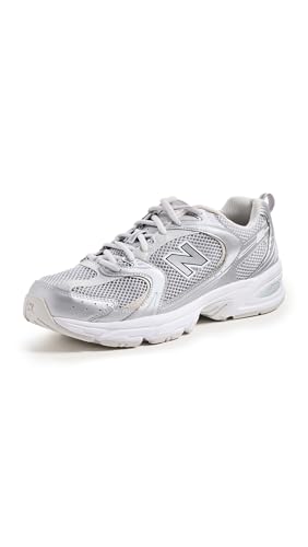 New Balance 530 Sneakers, Grey/Grey, 6.5 US Women/5 US Men