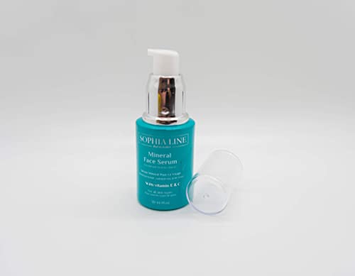 Sophia Line Dead Sea Mineral Face Serum - Facial Serum & Moisturizer Enriched With Dead Sea Minerals, Vitamin C & Vitamin E - Hydrating Facial Skin Care Serum For Men And Women - (30Ml / 1Fl. Oz) #TOP1