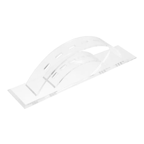 minkissy 収納ラック ホルダー 棚用ブラケット フォーセップ まつげ 用アクリルスタンド まつげエクステンション ラック Transparent