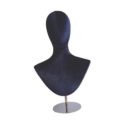 Tête de mannequin pour valoriser un casque audio sur le bureau