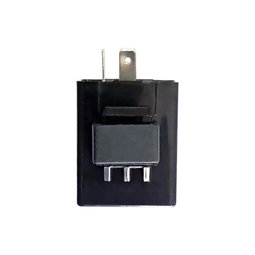 Relé ajustable de 2 pines con parpadeo regulable para intermitente LED de moto 4