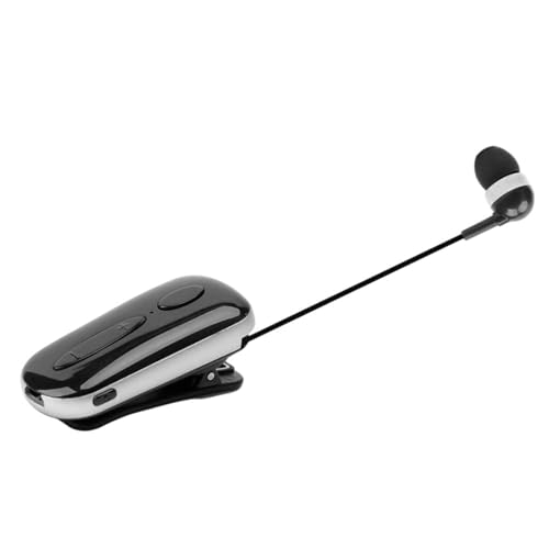 Casque audio sport sans fil extérieur compact et discret noir
