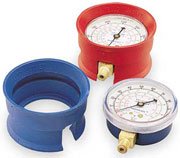 Gauge Boots, 2-1/2 In Dia, PR