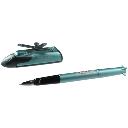Bolígrafos de Gel Negro 0.5mm Pack 6 Diseño Helicóptero miniatura 3