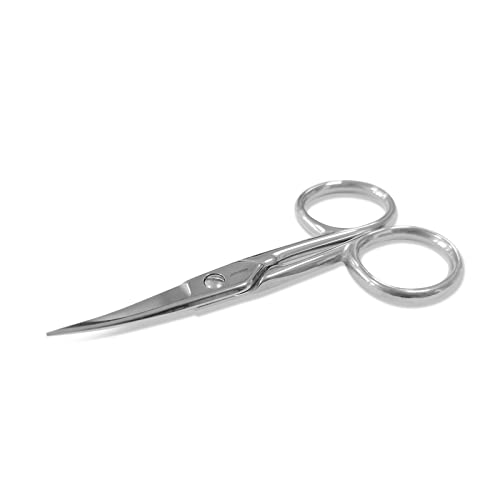JARVISTAR Small Embroidery Curved Scissors, 4&rdquo; Forged Stainless Steel Detail Craft Cutter, Sharp...