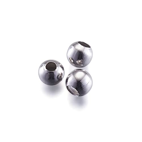 Craftdady 1000pcs 4mm Metal Spacer Beads 304 Stainless Steel Round Rondelle Bulk Beads for Bracelet Necklace Jewellery Making Crafting with 1.5mm Hole - Image 3