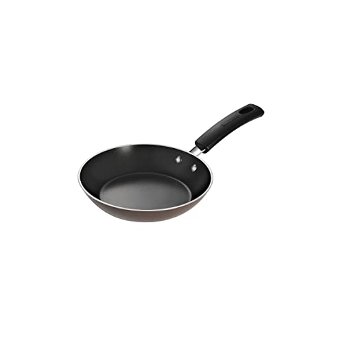 Image of Tramontina Sicilia 8-Inch Small Non Stick Frying Pan, Aluminum Skillet with Nonstick Coating (Hazelnut)