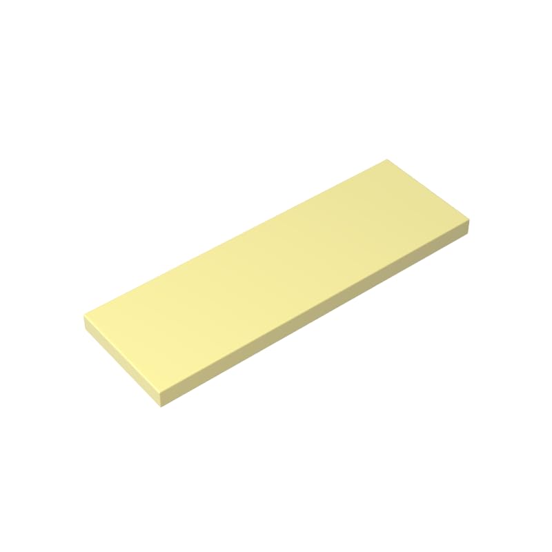 XYEIUGO GDS-2187 Foundation Plate 2x6 Tiles, Light yellow, 10 PCS โ image 1