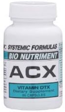 Repellerking Systemic Formulas Bio Nutriment ACX Vitamin DTX 60 Capsules