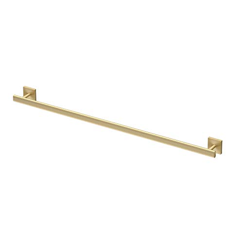 Image of Gatco 4060A Elevate, Towel Bar, 30 inch, Brushed Brass /Wall Mounted 30 Inch Towel Holder for Bathroom
