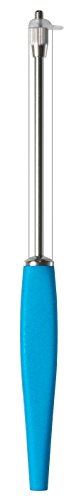 Osti Original (Blue) Cheese slicer – Handheld Double wire stainless steel cutter for thin and thick slices, suitable for semi-hard and semi-soft block cheese – Dishwasher safe Danish design