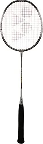 Image of YONEX ZR 100 Light Aluminium Strung Badminton Racket with Full Racket Cover (Dark Charcoal) | For Beginners | 95 grams