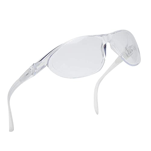 Image of Anti dust, Cycling, Driving, Chemical /Medical /Laboratory Work Eye Protection Safety White Clear Glasses for Men Women (1 piece)