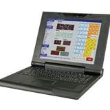 IEI Technology ALOHA-12A-E/T-R-R10 12.1" Single-Port Rackmount KVM Console with Touch Monitor, Keyboard, Mouse, Speaker, Camera and Microphone, Black Color, English.