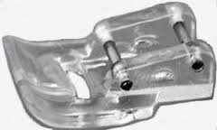 Rajesh Applique Clear Sewing Machine Presser Foot Snap-on Foot for all Automatic Sewing Machine , Standard Size, Silver