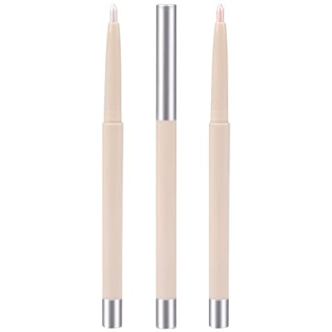 wiwoseo Eyelid Color Korean Eye Brightener Asian Under Eye Brightener Makeup Highlighters Eye Primer for Eyes Brightener Stick Eyeliner Pencil 2 Pairs Pack (Diamon & Pink) Cover
