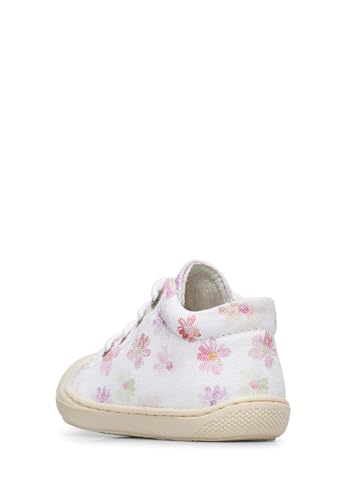 Naturino Cocoon Leather White Heart Print First Walking Shoes4