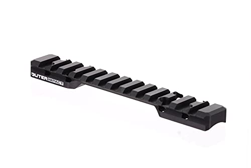 Outerimpact Picatinny Rail Scope Base for Browning X-Bolt Short Action 20 MOA