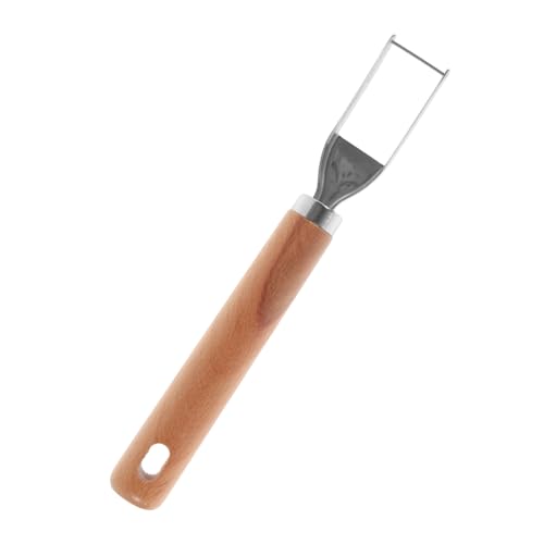 VALICLUD Anguria in Acciaio Inox Affettatrice Portatile per Melone Utensile da Cucina per Tagliare Fette di Frutta Forchetta per Cubetti di Anguria