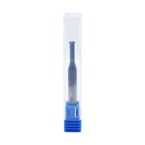 Image of 20-56 TPI Single Pitch 1 /4in Solid Carbide Thread end Mill,0.018in Cutting Diameter,Necked to Thread 0.5in Deep,4 Flute Bits Tool for Medium Hardness Steel, Brass, Iron