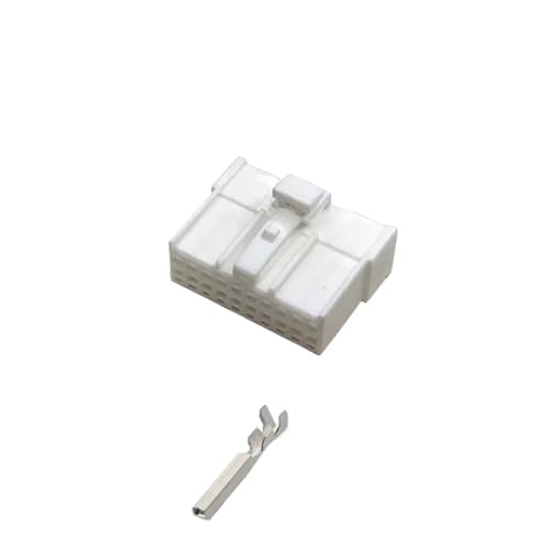 Conectores automotrices de 20 pines de fácil reemplazo hembra en pack de 5 piezas