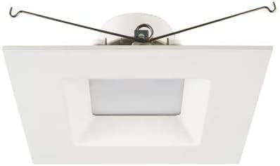 Elite RL685-950L-DIMTR-120-30K-90-W-WH 6" LED Retrofit Square Trim Downlight (3000K)