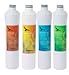 Watts (1R-1Y-1B-1G) Kwik-Change WQC4RO11 Replacement Filter Kit- Not for Watts Premier