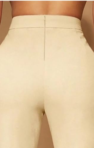 Women's Wide Leg Breathable Office Pants Urban Style Spring Trousers Sexy Semi Formal Slacks3