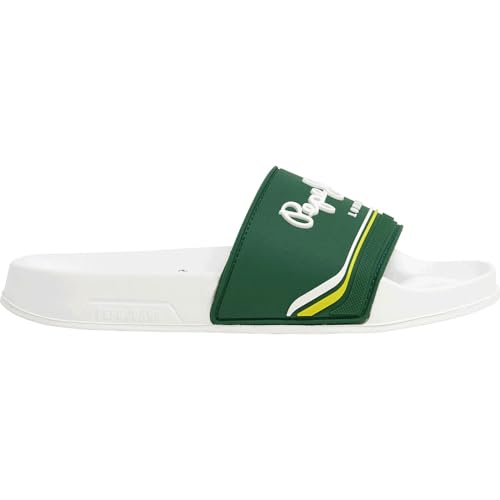Pepe Jeans Slider Origin B, Zapatos Niños, Verde Bosque Verde, 40 2/3 EU