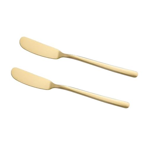 Uonlytech 2 Piezas Espátula Para Untar Sándwiches Cuchillo De Mantequilla Caliente Esparcidor De Mermelada De Acero Inoxidable Esparcidores De Mermelada Cuchillo Esparcidor Cuchillos Pizza
