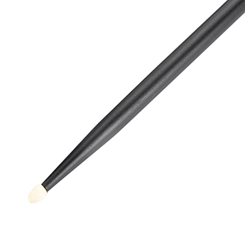 Par de baquetas de madera de arce, tamaño 5A, para batería, ideal para principiantes y bateristas de rock (negro) miniatura 7
