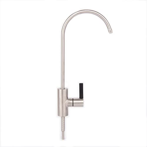 Robinets d'évier de cuisine à 2 points et purificateur d'eau en acier inoxydable