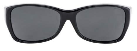 Fitovers by Jonathan Paul Twilite Black Sapphire Polarvue Medium Sunglasses2